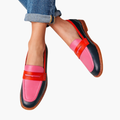 Mocassins Plats avec Bride Avant pour Femme