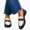 Mocassins Plats avec Bout Rond pour Femme